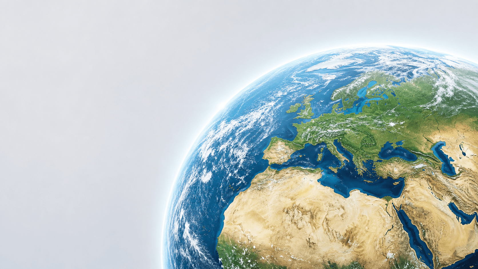 Earth viewed from space